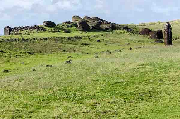 194 - Chile - isla de Rapa Nui o Pascua - Vinapu - Ahu Tahira